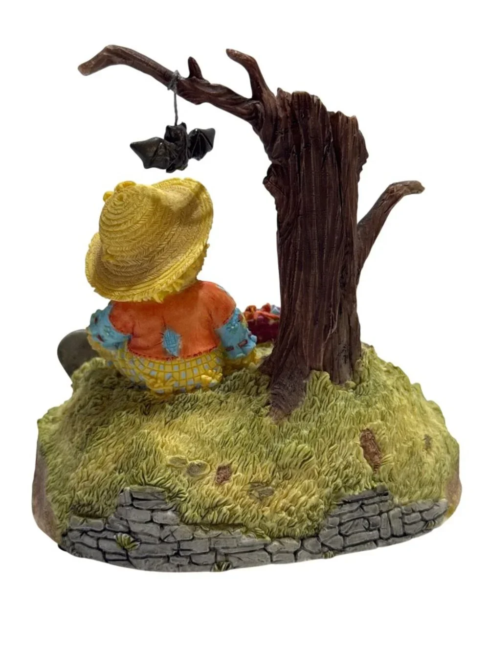 Halloween Cherished Teddies Figurine Resin Decoration 1998 Sitting Bear Vintage